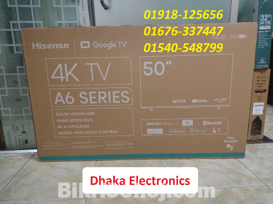 50″ (50A6F3) 4K Google Android TV Hisense