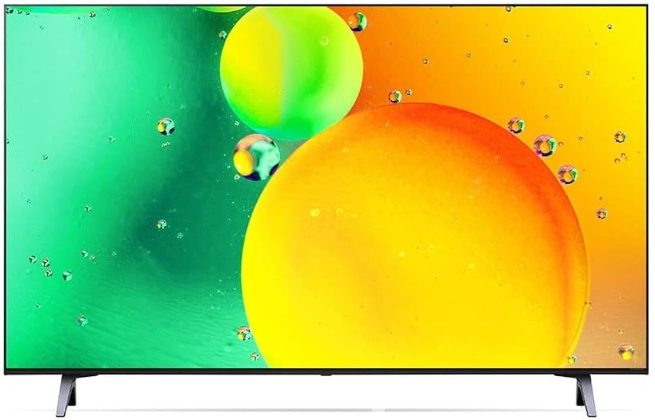 LG 50 inch Official NANO75 4K Smart NanoCell TV