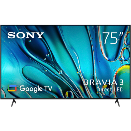 75''  Sony Bravia K-75S30 4K HDR Smart LED Google tv 2024