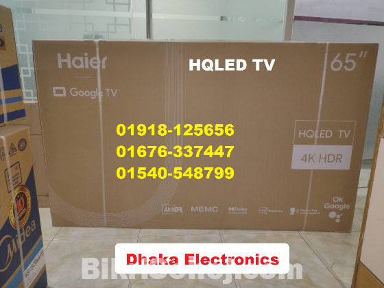 Brand New 65 inch Haier H65P7UX HQLED 4K Google TV