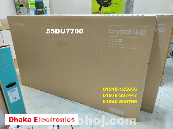 55 inch Samsung DU7700 Crystal 4K UHD Smart TV Official