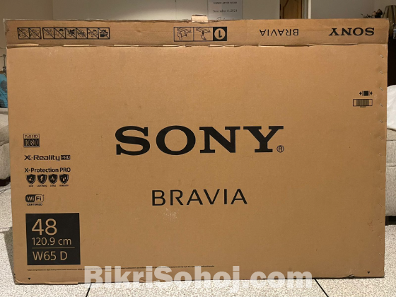 Sony Bravia 48” Smart TV with X Reality for Sale.