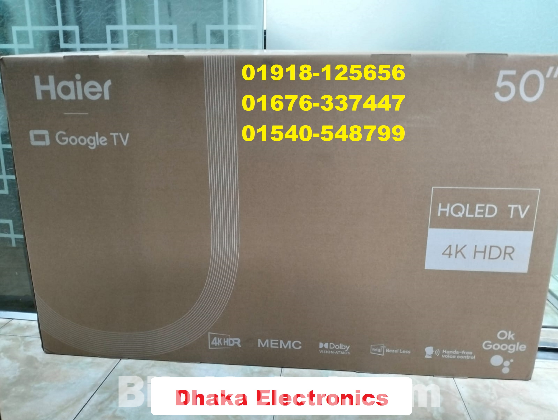 50 inch Haier H50P7UX HQLED 4K Smart Google TV