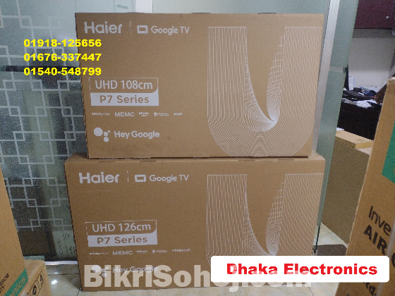 Haier 43 inch H43P7UX HQLED 4K Google Smart TV Official