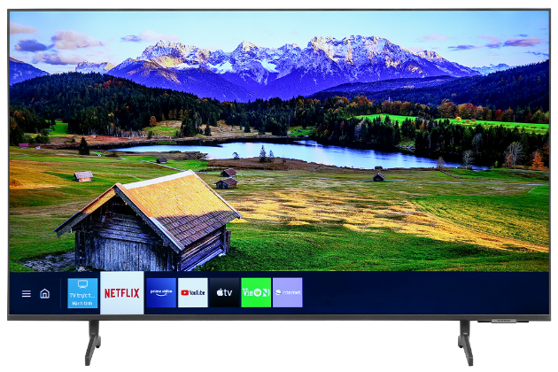 65 inch SAMSUNG AU8100 CRYSTAL UHD 4K  BEZEL-LES TV