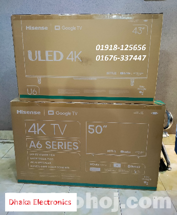 Hisense 43U6F3 43 inch ULED 4K Google TV Price BD Official