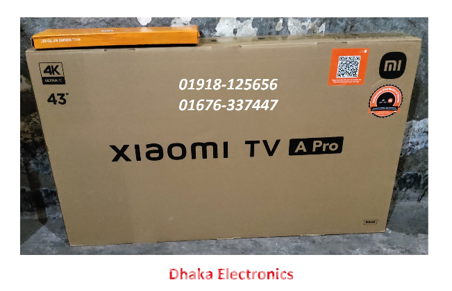 Xiaomi Mi L43M8-A2ME 43 inch A Pro 4K Google TV Official