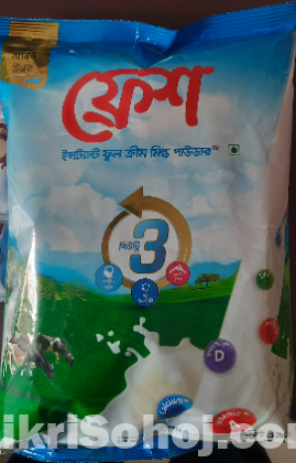 Fresh instant full cream milk powder