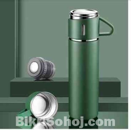 Stainless Steel Vacuum Flask Thermos Mug Gift Set