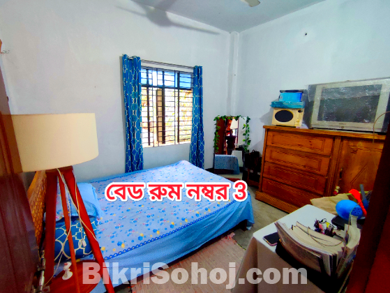 বাড়ি বিক্রয় দোতলা ফাউন্ডেশন