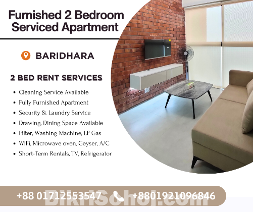 Rent Furnished Two Bedroom Flat