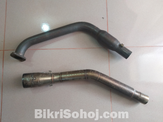 Akrapovic exhaust pipe for R15 V3