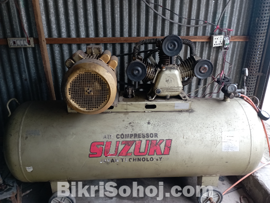 Air compressor 500 liter 10 hp motor