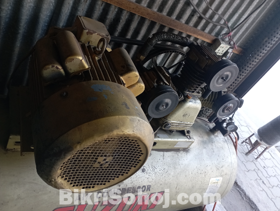 Air compressor 500 liter 10 hp motor