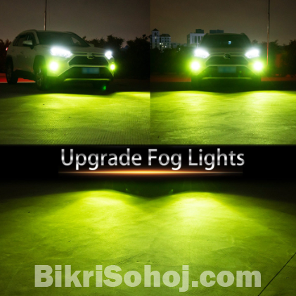 car led fog light super bright lime green